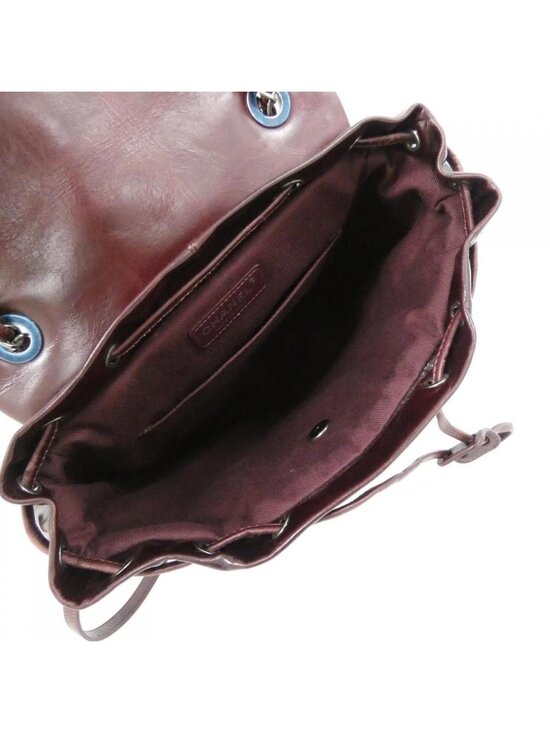 Chanel Backpack Burgundy main image 4